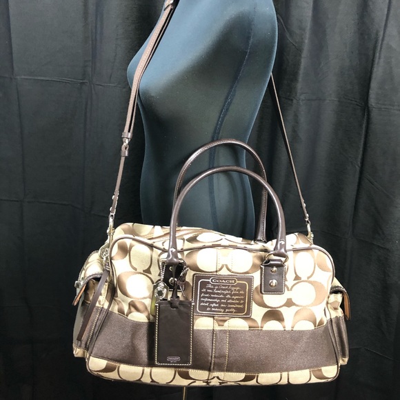 Coach Big C Travel Duffel - Picture 1 of 5
